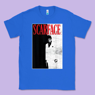 Scarface Distressed Movie Photo Classic Tee Designed By Artisfamous