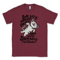 Burgundy soft kitty warm kitty Classic Tee - artisFamous