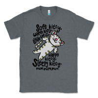 Charcoal Heather soft kitty warm kitty Classic Tee - artisFamous