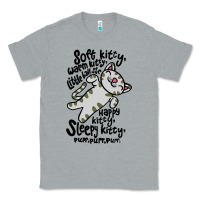Heather Grey soft kitty warm kitty Classic Tee - artisFamous