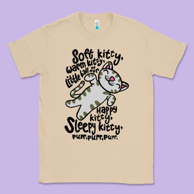 Soft Kitty Warm Kitty Classic Tee Designed By Artisfamous