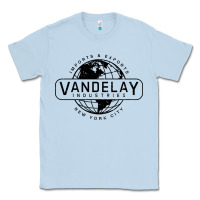 Dusty Blue vandelay nyc Classic Tee - artisFamous