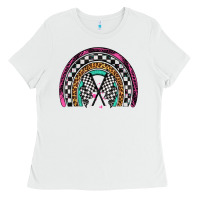 Race Leopard Rainbow Ladies Tee | Teevron