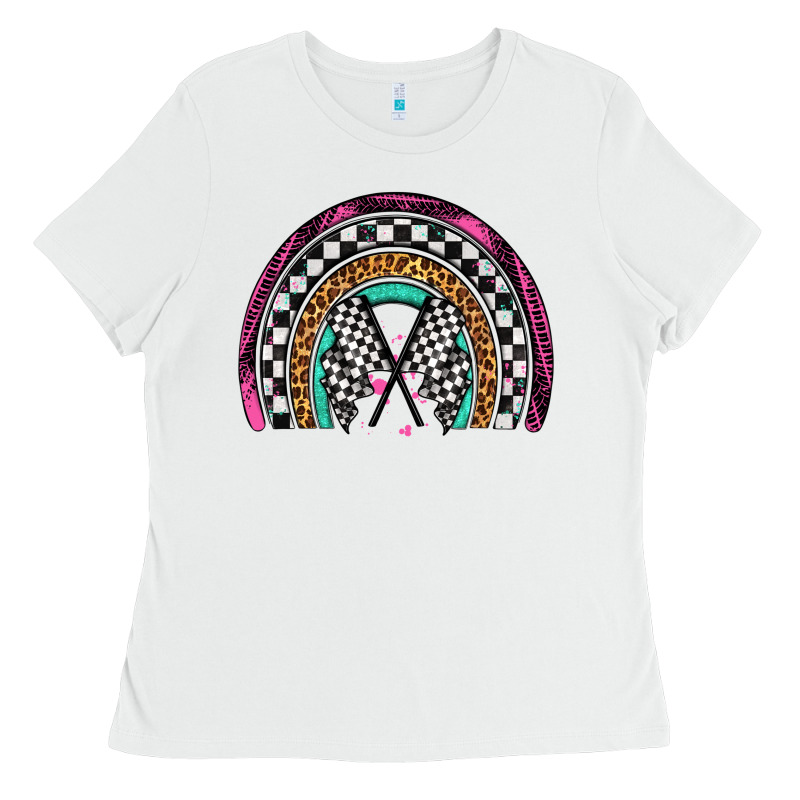 Race Leopard Rainbow Ladies Tee by Artiststas | Teevron