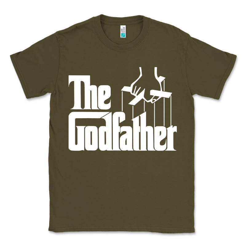 The Godfather Original White Title Classic Tee by artisFamous | Teevron