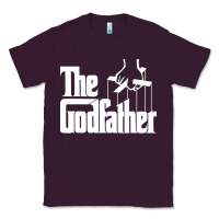 Plum the godfather original white title Classic Tee - artisFamous