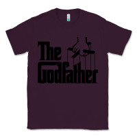 Plum the godfather original white title Classic Tee - artisFamous