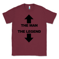 Burgundy the man the legend funny adult humor Classic Tee - artisFamous