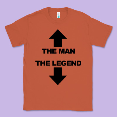 The Man The Legend Funny Adult Humor Classic Tee Designed By Artisfamous
