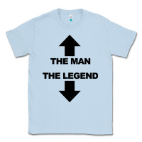 Dusty Blue the man the legend funny adult humor Classic Tee - artisFamous