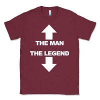 Burgundy the man the legend funny adult humor Classic Tee - artisFamous