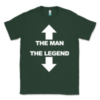 Sports Green the man the legend funny adult humor Classic Tee - artisFamous