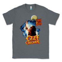Charcoal Heather bark at the moon Classic Tee - artisFamous