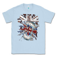 Dusty Blue asking alexandria flag Classic Tee - artisFamous