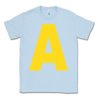 Dusty Blue letter a chipmunk christmas Classic Tee - artisFamous