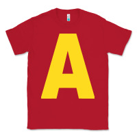 Red letter a chipmunk christmas Classic Tee - artisFamous