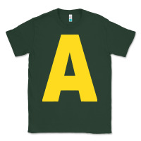 Sports Green letter a chipmunk christmas Classic Tee - artisFamous