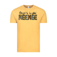 Vintage Mustard blessed to be called neenee Vintage Tee - CowhideDigitalArt
