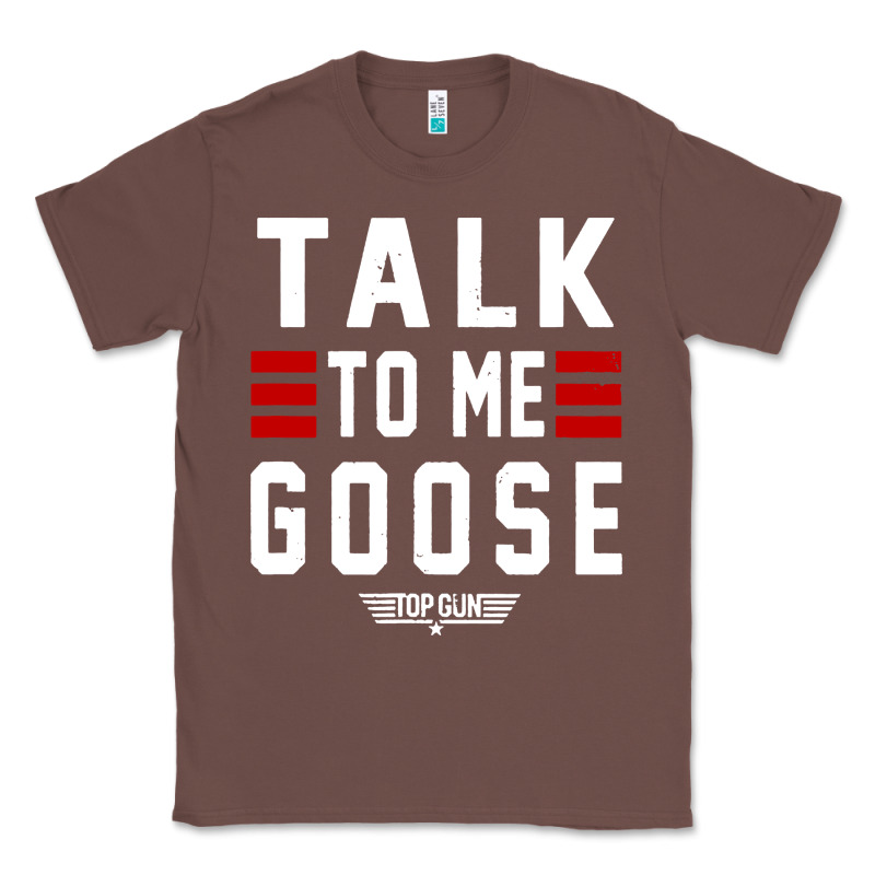 Top Gun Talk To Me Goose Distressed Classic Tee by artisFamous | Teevron