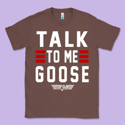 Top Gun Talk To Me Goose Distressed Classic Tee Designed By Artisfamous