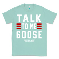 Seafoam top gun talk to me goose distressed Classic Tee - artisFamous