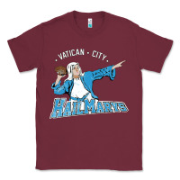 Burgundy vatican city hailmarys Classic Tee - artisFamous