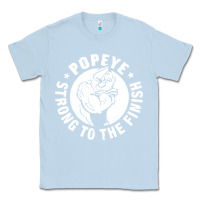 Dusty Blue strong to the finish Classic Tee - artisFamous