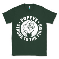Sports Green strong to the finish Classic Tee - artisFamous