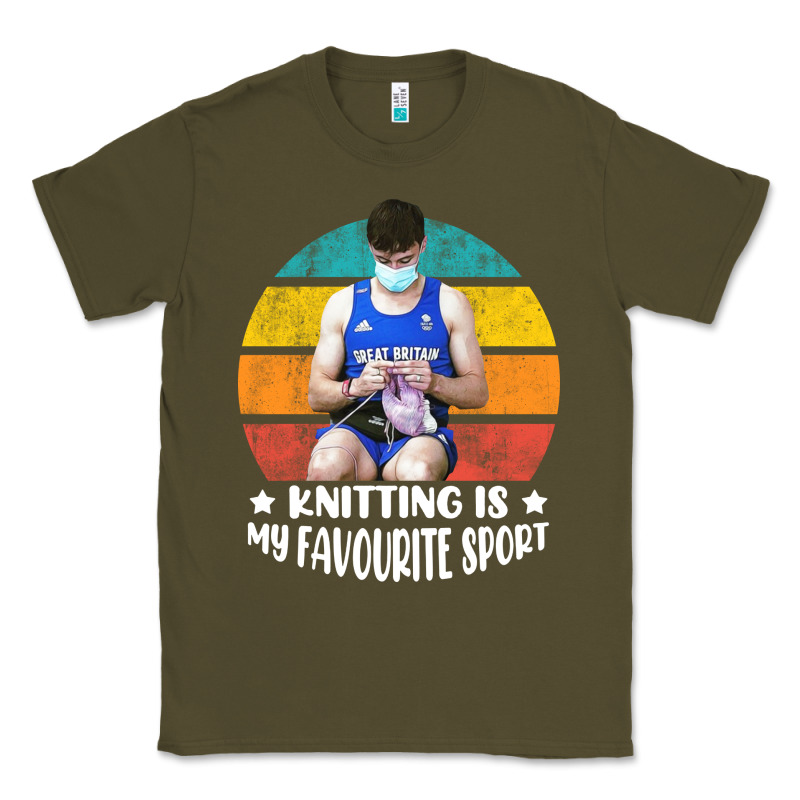 Tom Daley Knitting Is My Favourite Sport  3 Classic Tee by artisFamous | Teevron