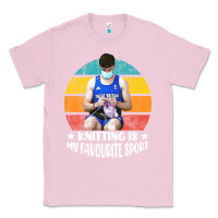 Bubblegum Pink tom daley knitting is my favourite sport  3 Classic Tee - artisFamous