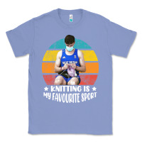 Colony Blue tom daley knitting is my favourite sport  3 Classic Tee - artisFamous