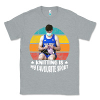 Heather Grey tom daley knitting is my favourite sport  3 Classic Tee - artisFamous