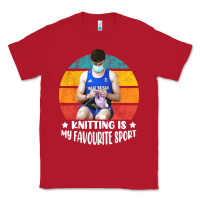 Red tom daley knitting is my favourite sport  3 Classic Tee - artisFamous