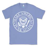 Colony Blue funny make america punk again vintage rock seal Classic Tee - artisFamous