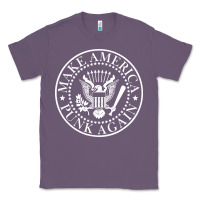 Lavender funny make america punk again vintage rock seal Classic Tee - artisFamous