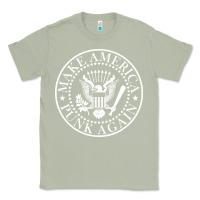 Matcha funny make america punk again vintage rock seal Classic Tee - artisFamous