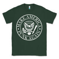 Funny Make America Punk Again Vintage Rock Seal Classic Tee | Teevron