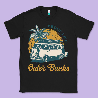 Outer Banks Pogue Life. Classic Tee Designed By Artisfamous