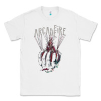White arcade fire hand Classic Tee - artisFamous