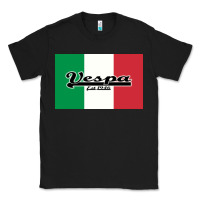 Black vespa motorcycle Classic Tee - artisFamous