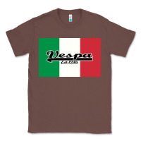 Chestnut vespa motorcycle Classic Tee - artisFamous