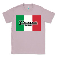 Lilac vespa motorcycle Classic Tee - artisFamous