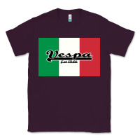 Plum vespa motorcycle Classic Tee - artisFamous