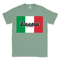 Sage vespa motorcycle Classic Tee - artisFamous