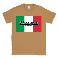 Toasted Coconut vespa motorcycle Classic Tee - artisFamous