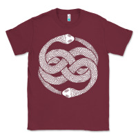 Burgundy auryn neverending story Classic Tee - artisFamous