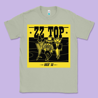 Zz Top  Goin  50 Classic Tee Designed By Artisfamous