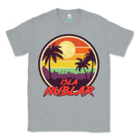 Heather Grey isla nublar holiday Classic Tee - artisFamous