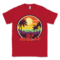 Red isla nublar holiday Classic Tee - artisFamous