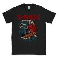 Black fu manchu Classic Tee - artisFamous
